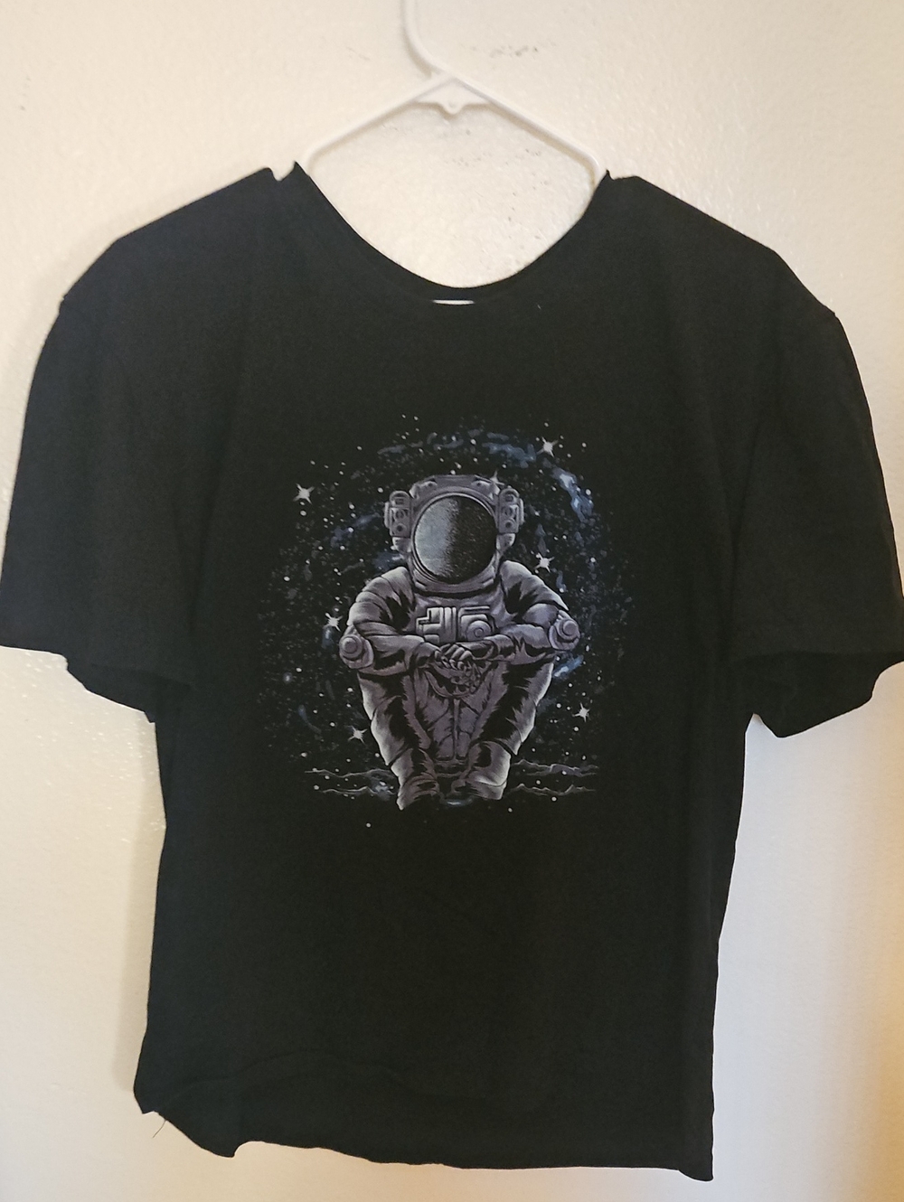 Black Astronaut Graphic Tee